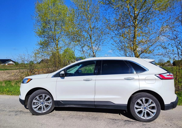 Ford EDGE cena 91500 przebieg: 94300, rok produkcji 2018 z Stawiski małe 191
